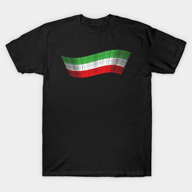 Italy Flag Design BY OverView. T-Shirt by OverView